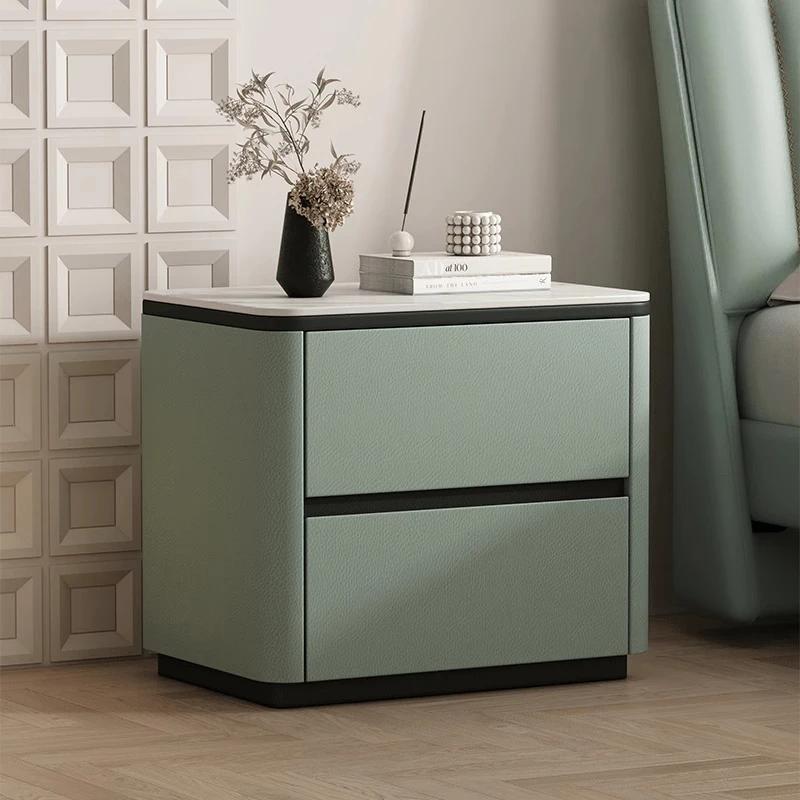 Organisateur bas Table De chevet chambre armoires mobiles tiroirs rangement De luxe Table De chevet