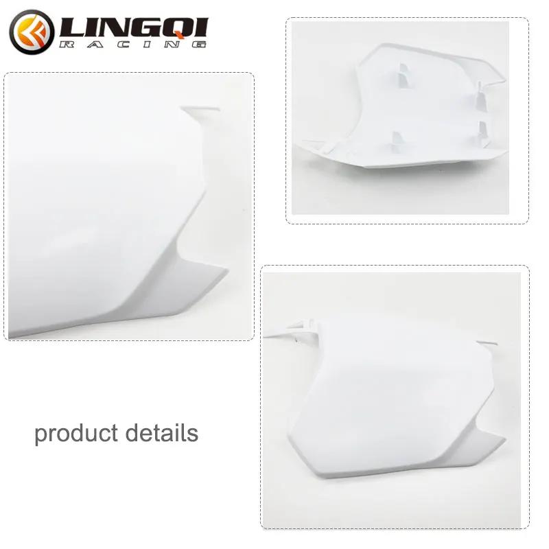 LING QI Pit Dirt Bike plaque d'immatriculation avant moto CRF 110 masque de carénage couvercle de co