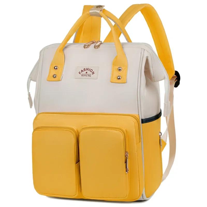 Sacs de maman multifonctionnels de grande capacité pour sorties, sac à dos de voyage, sac Portable é