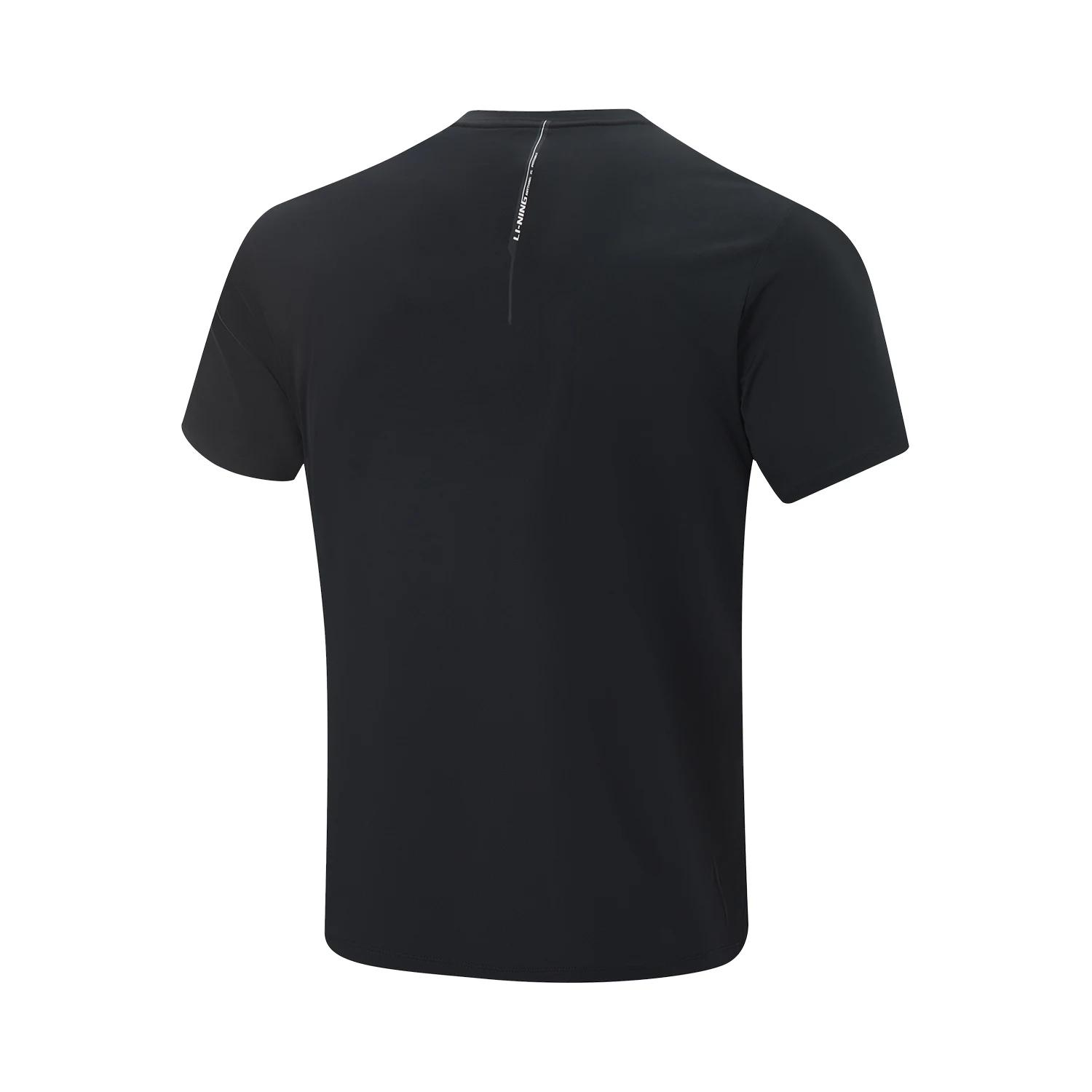 T-shirt de sport Li-Ning homme AT DRY FREEZE coupe régulière - Haut fitness manches courtes respirant