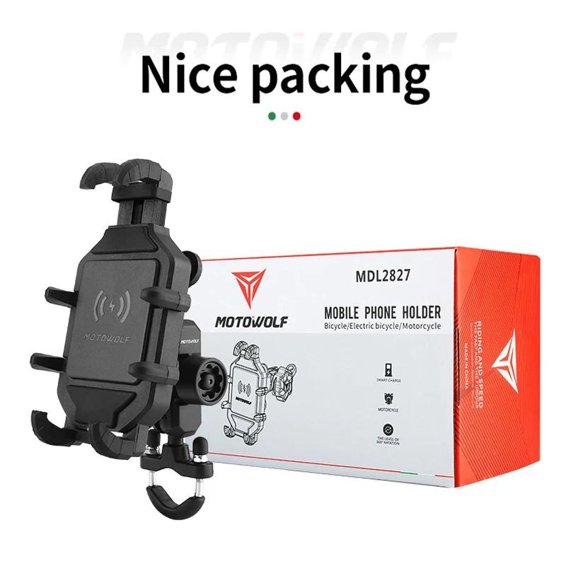 Support de téléphone de charge sans fil pour moto, berceau 3.0, chargeur rapide, GPS, support de tél