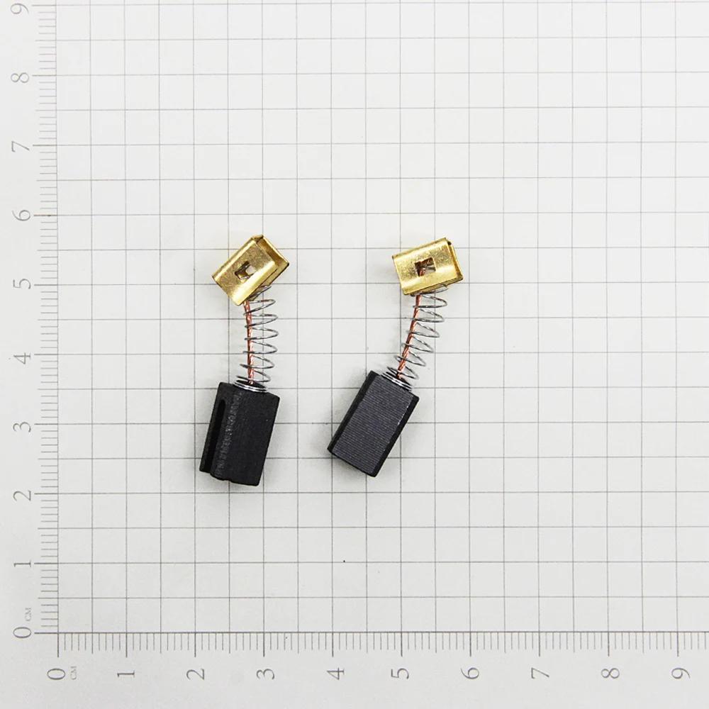 5 paires de balais de charbon 6,4 x 7,9 x 12,5 mm 596071 -00 pour meuleuse d'angle Black Decker, mot