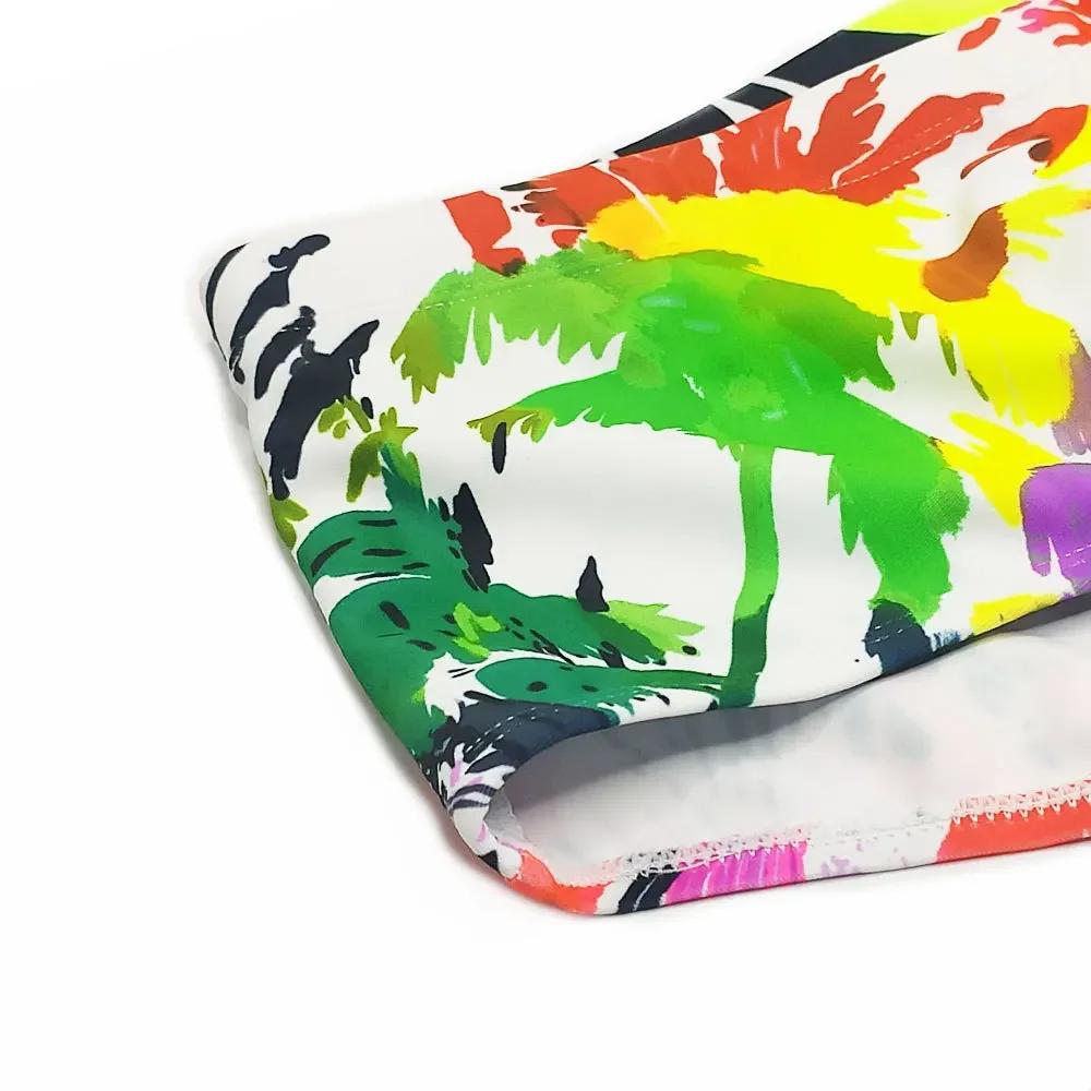Maillots de bain imperméables multicolores pour hommes, maillots de bain Palm, slips, bikini, shorts