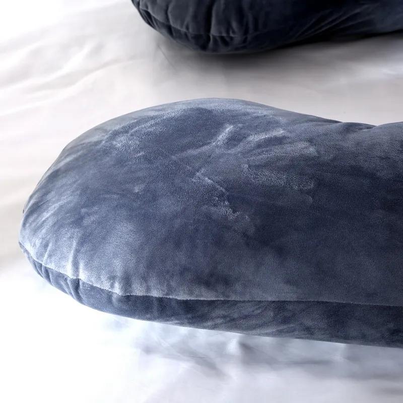 Oreiller lombaire doux pour femmes enceintes, 140x70cm, 3000g, 6.6lb, Type U, multifonction, protect