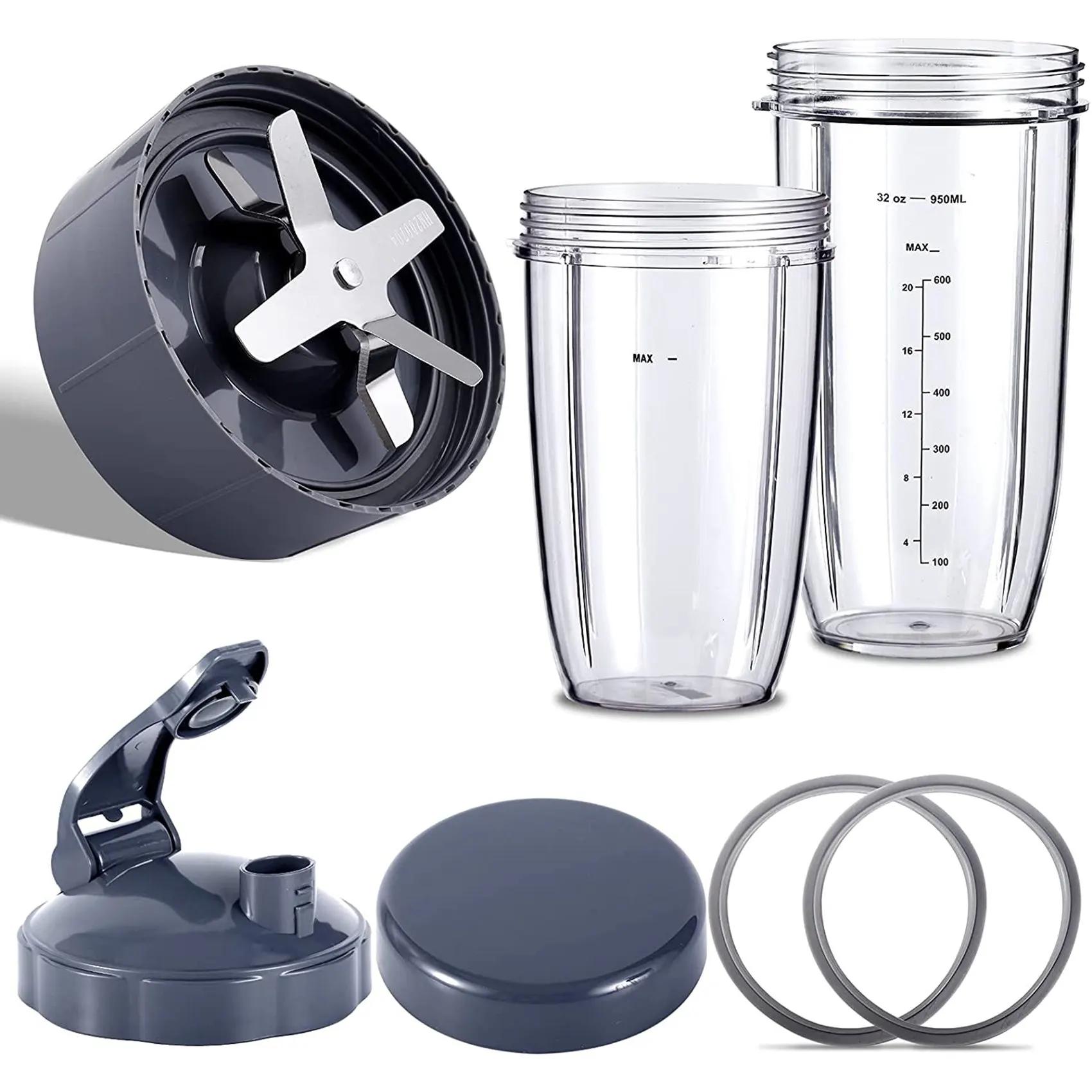 Pièces de rechange pour mélangeurs NutriBullet, 600W, 900W, lame flacon PRO, 32oz, énorme standardis