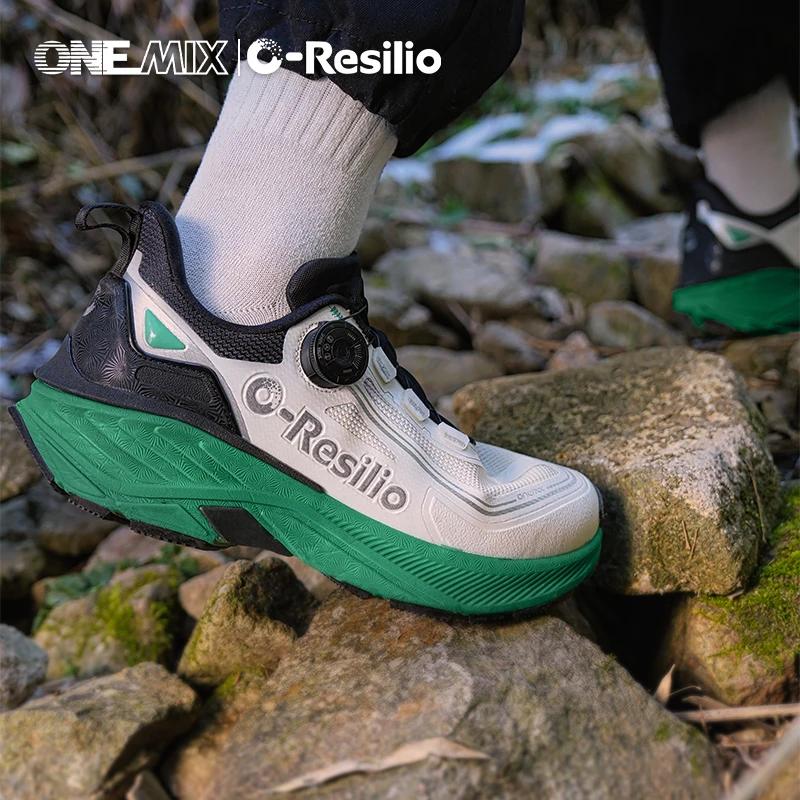 ONEMIX-Chaussures de sport décontractées imperméables pour hommes et femmes, chaussures de marche en