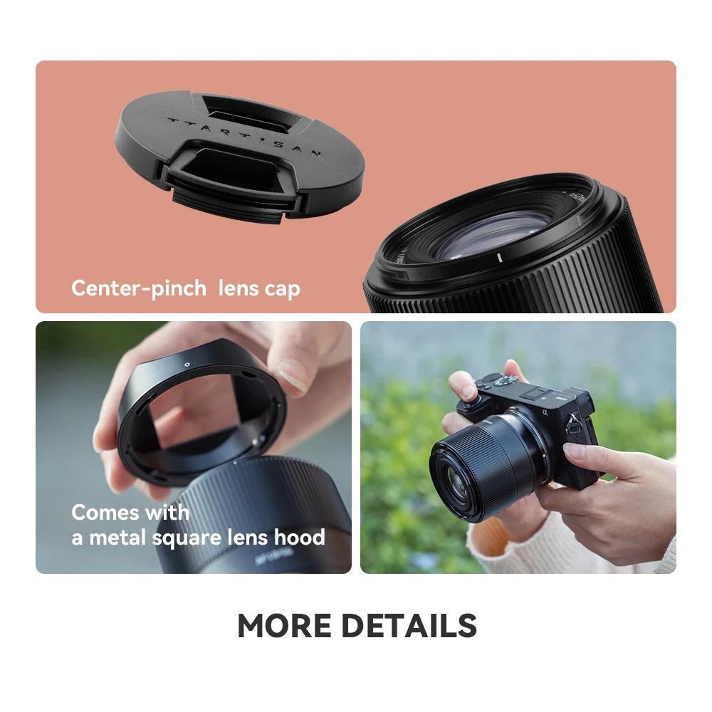 TTArtisan – objectif de caméra à mise au point automatique 56mm F1.8, monture X E Z pour Fujifilm XS