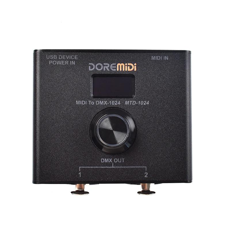 DOREata Di acity I vers le contrôleur DMX (MTD-1024) peut convertir des messages d'acity I en messag