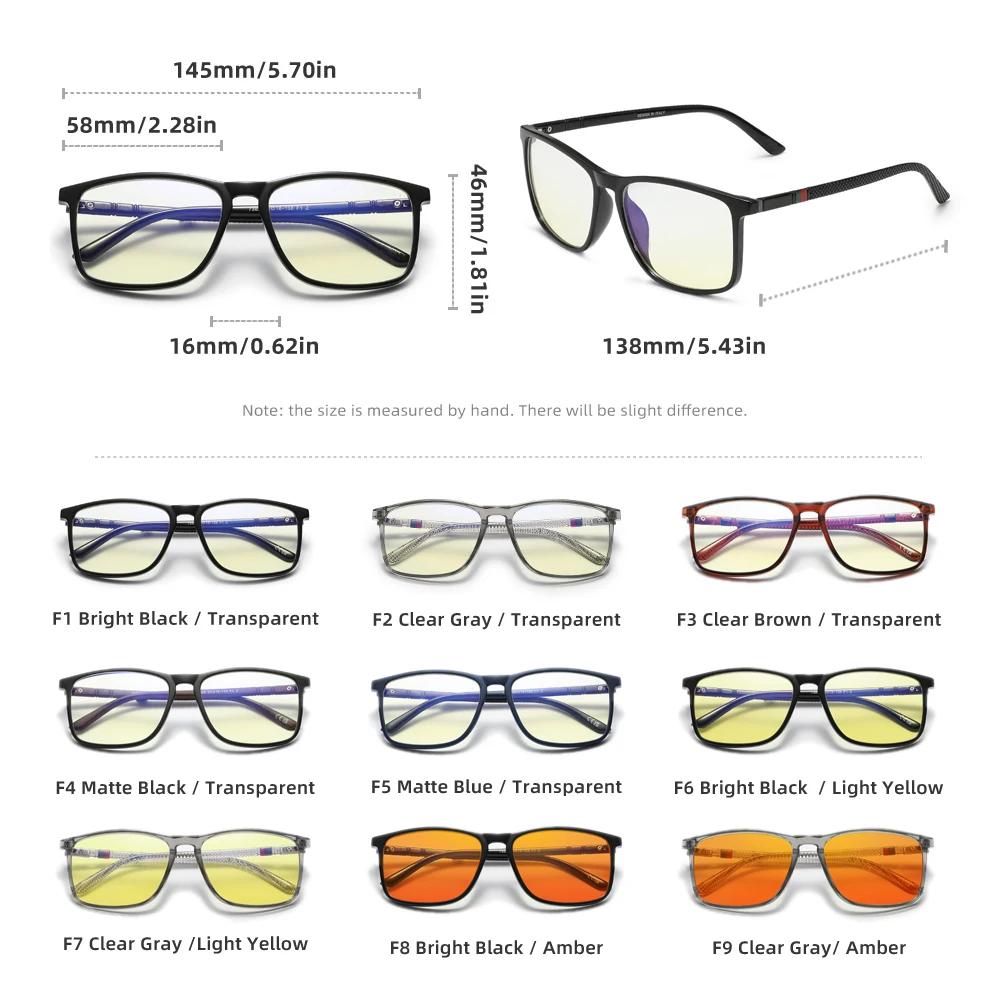 KINGSEVEN lunettes bloquant la lumière bleue hommes/femmes ordinateur Anti-rayon bleu lunettes lenti