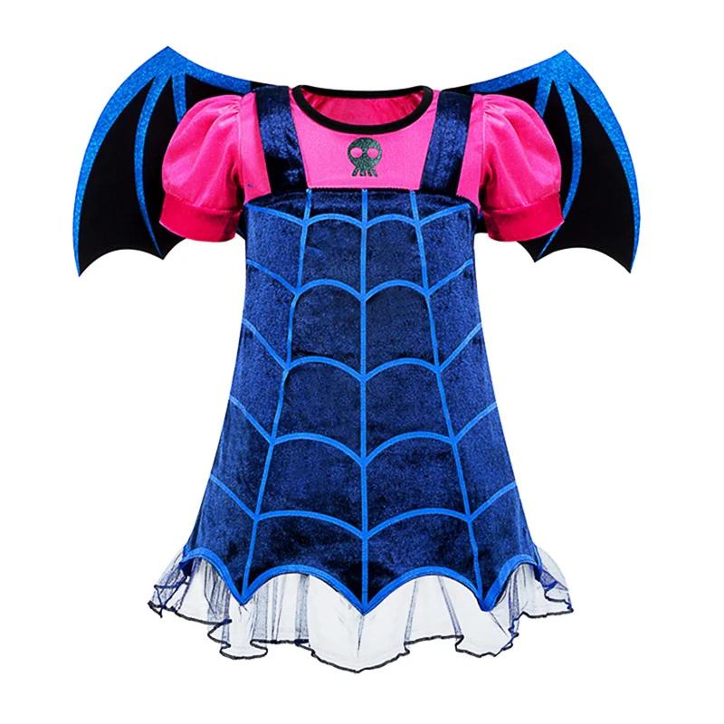 Vampirina Cosplay robe fille enfants princesse charmes habiller noël Vampire Halloween Costume enfan