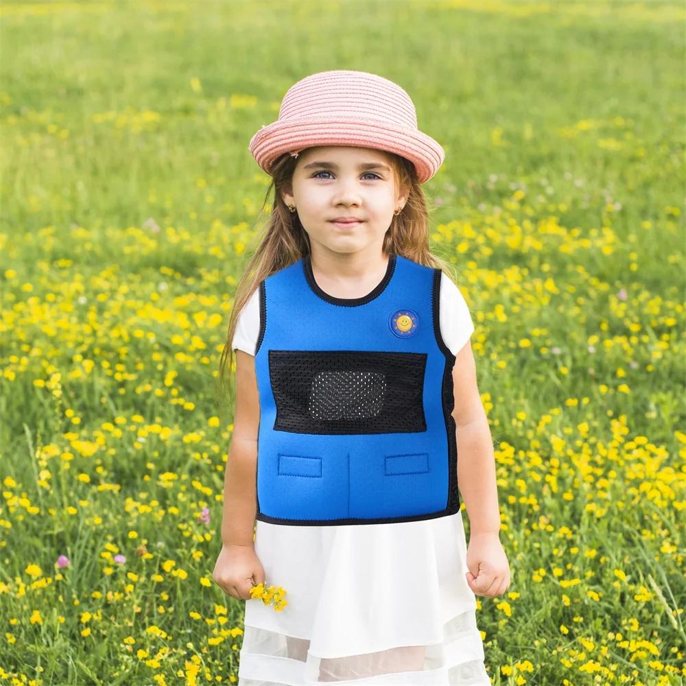Gilet lesté sensoriel pour enfants et adultes - Compression thérapeutique pour troubles de l'humeur