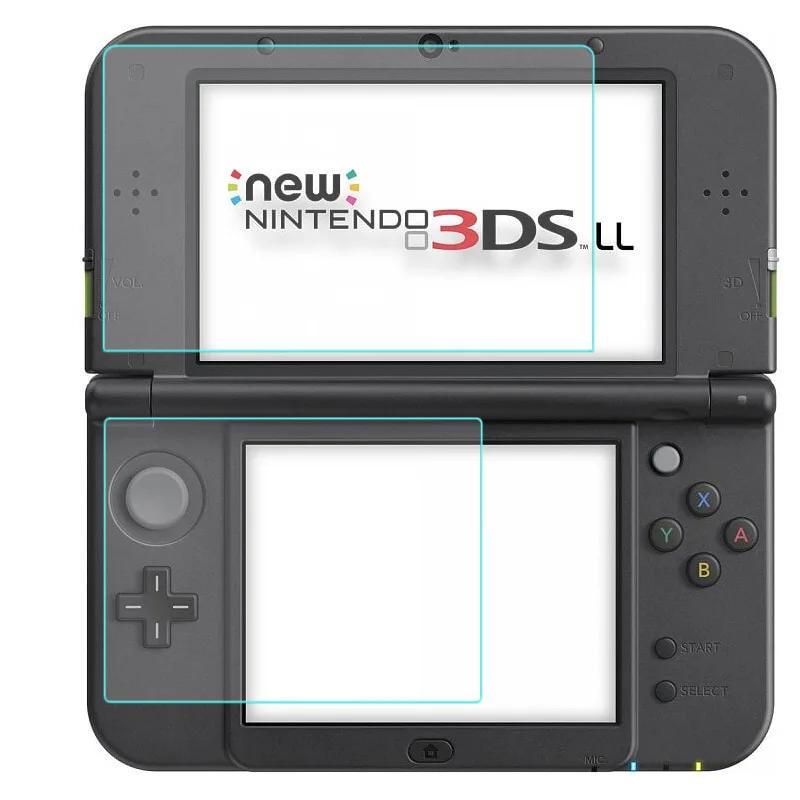 2 pièces/ensemble verre trempé pour Nintendo nouveau 3DS XL/LL 3DSXL/3DSLL protecteur d'écran en ver