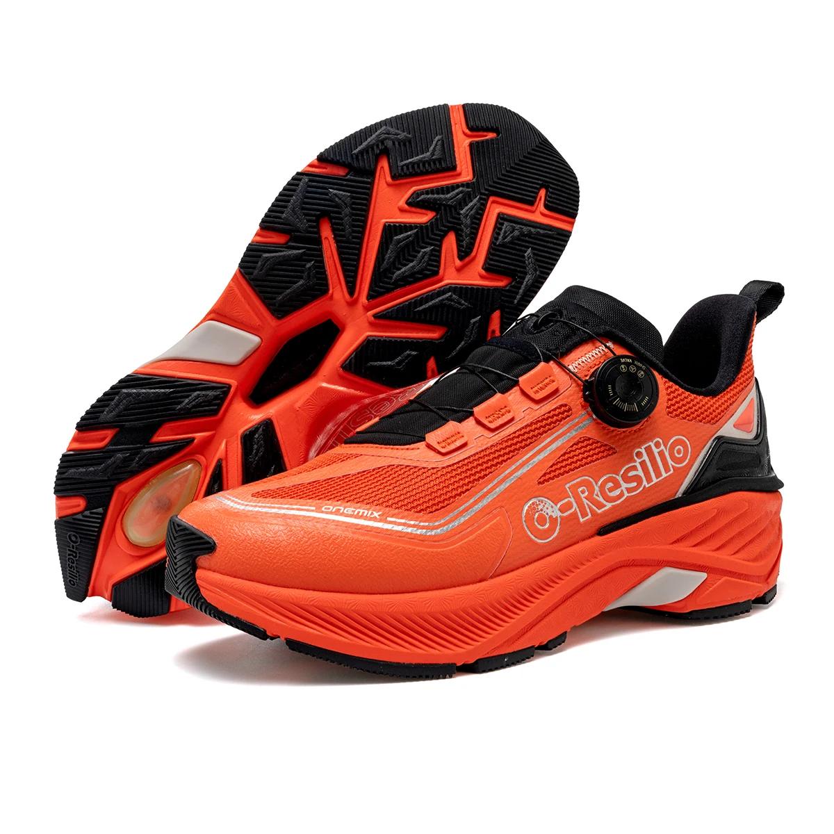 ONEMIX baskets de course en plein air hommes chaussures de sentier élastiques léger respirant femmes