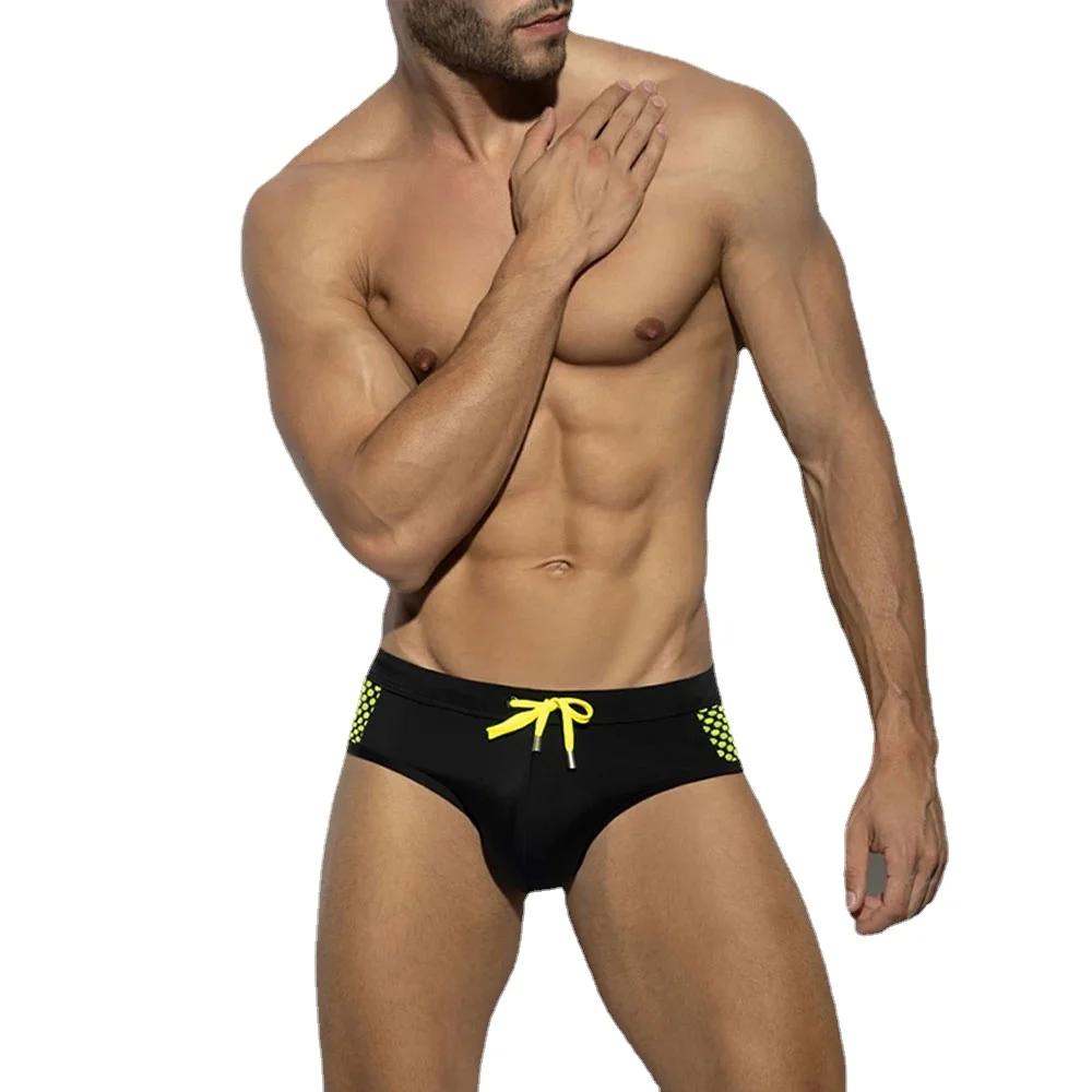 Slip de bain sexy pour hommes - Maillot de bain court été sport nautique plage surf