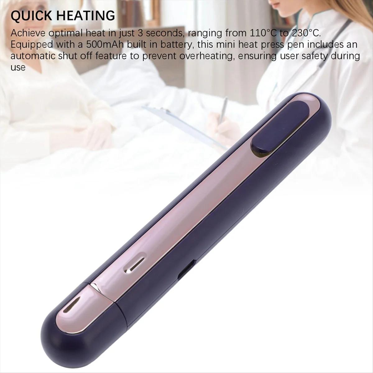 JDLQ Mini stylo chauffant pour obtenir une chaleur optimale en 3 secondes pour la conception compact
