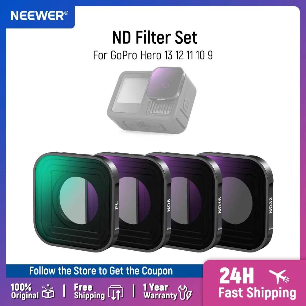 NEEWER CPL ND filtre pour GoPro Hero 13 12 11 10 9 HD multicouche mince densité neutre circulaire po