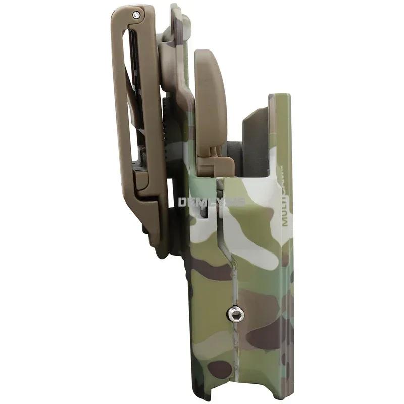 Étui pour pistolet tactique à traction rapide, réglable, pour la chasse en plein air, le tir, ceintu