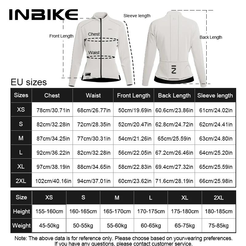 INBIKE femme polaire cyclisme maillot hiver vtt vélo vêtements thermique vélo maillot montagne route