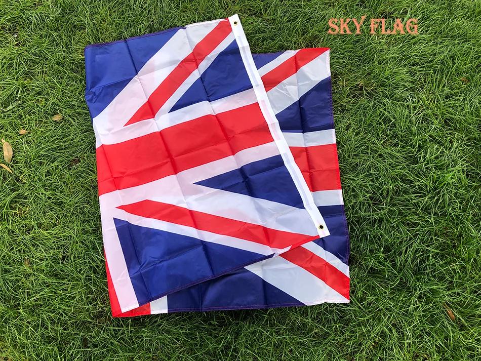 SKY DRAPEAU drapeaux du Royaume-Uni 90x150 cm drapeau de l'état du pays d'Angleterre polyester drape