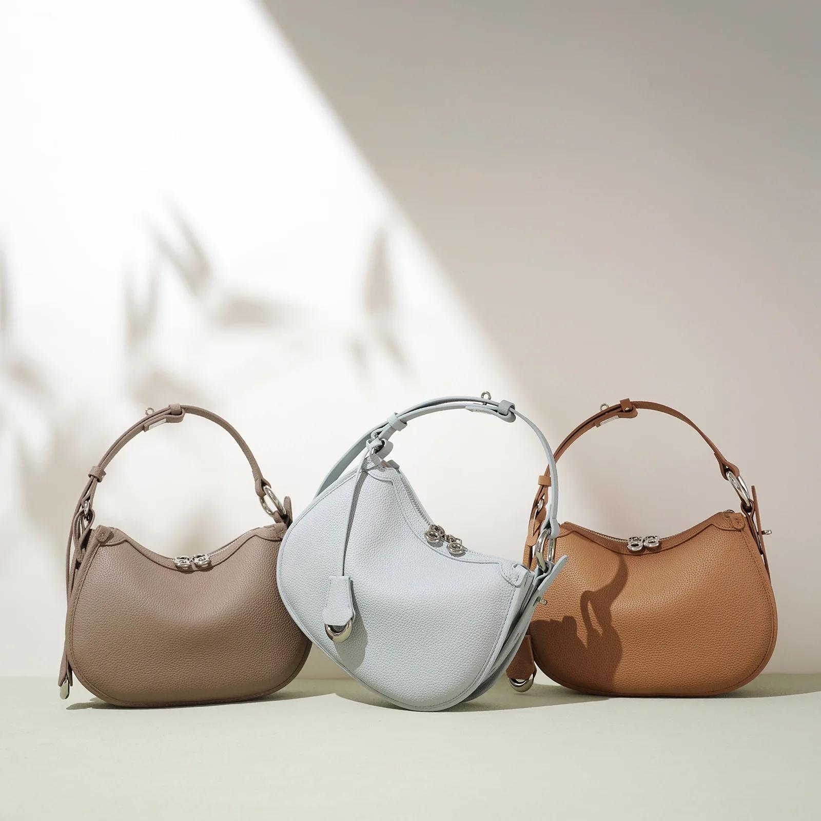 Nouveau Sac à Main de Luxe 2026 en Cuir de Vachette Véritable pour Femme – Sacs Sous le Bras Tendanc