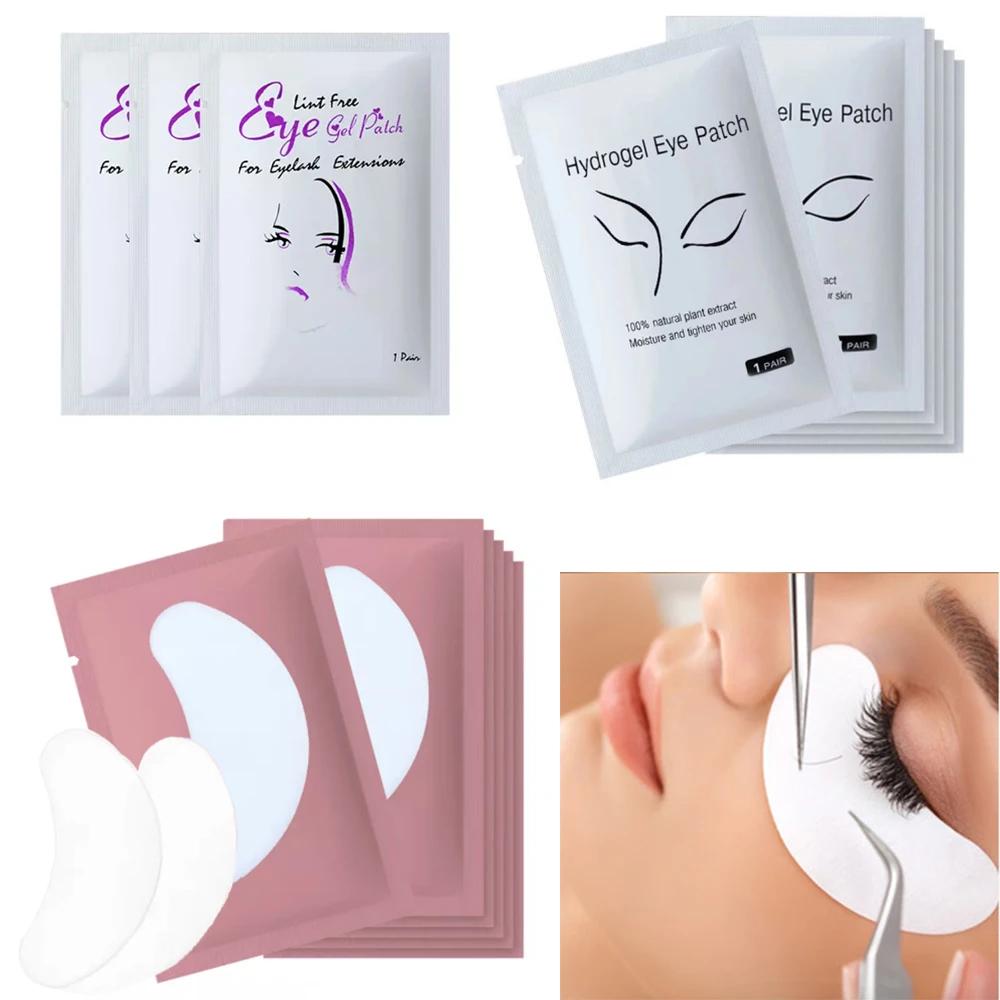200/400 paires patchs Hydrogel Patch d'extension de cils Patch de cils fournitures d'extension de ci