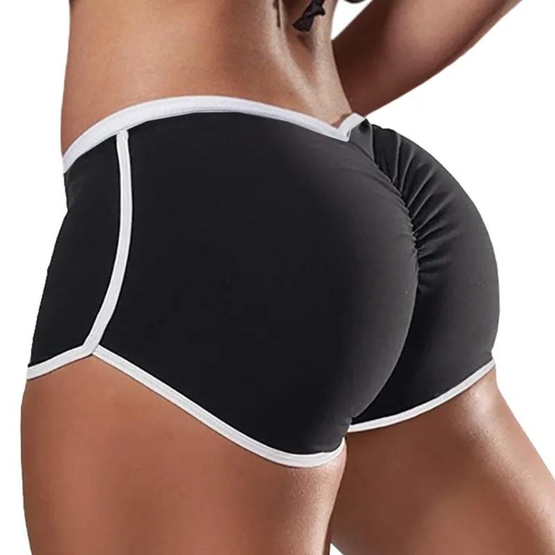 Short sport femme surdimensionné taille basse - Coupe sexy pour course et fitness