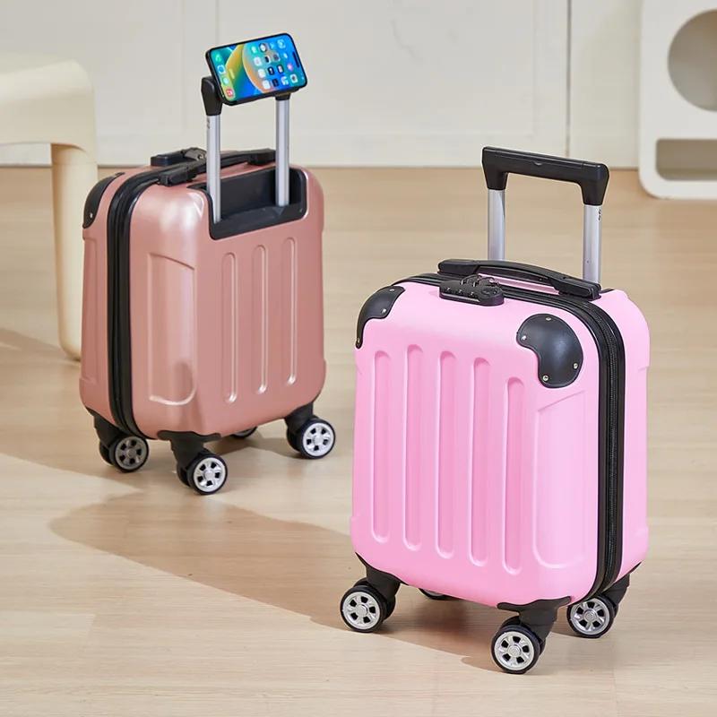 Valise de 14 pouces avec support pour téléphone pour un facile à transporter pendant les voyages Val