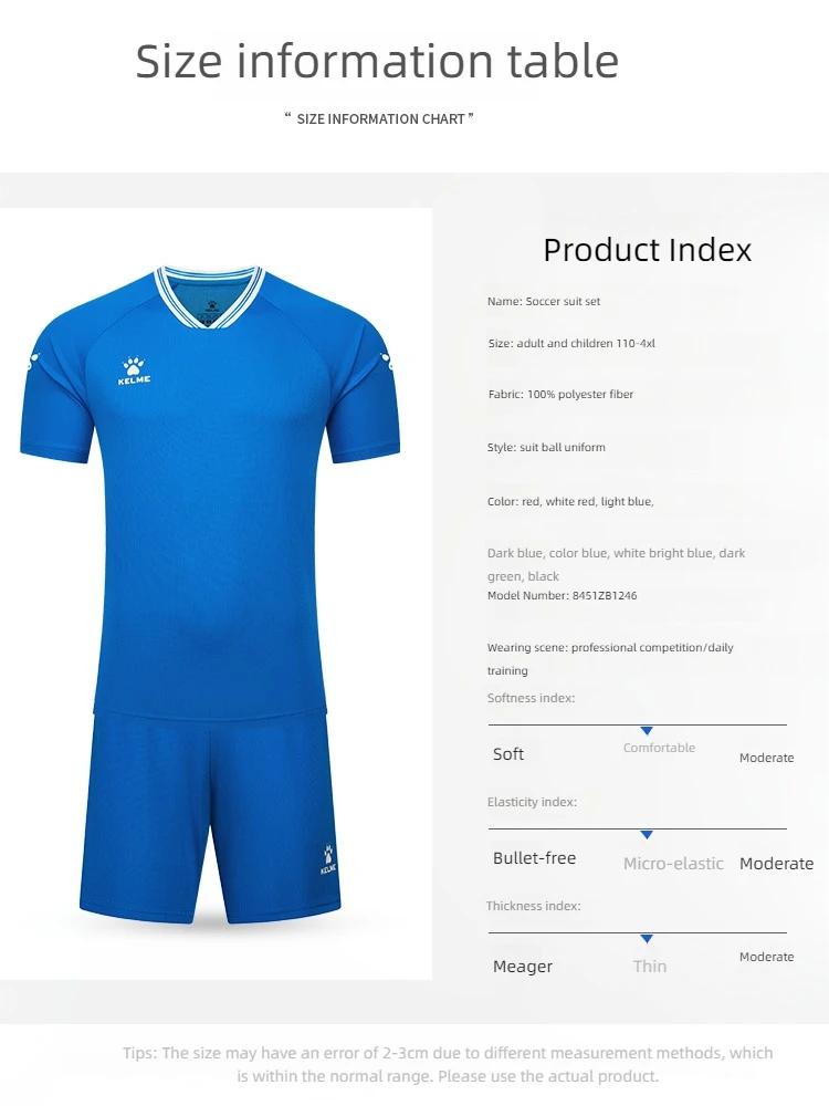 KELcloser-Maillots de football pour adultes et enfants, Match d'équipe, Maillots d'entraînement, Mai