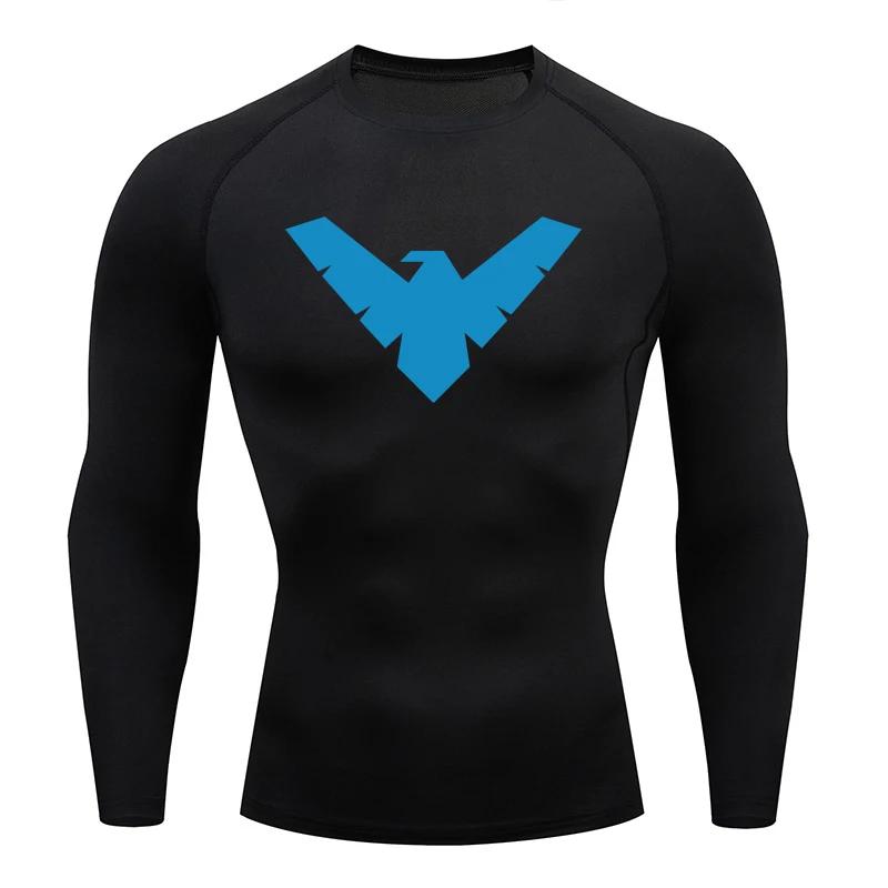 Chemise de compression à manches courtes pour hommes, haut de sport, t-shirt de course, séchage rapi