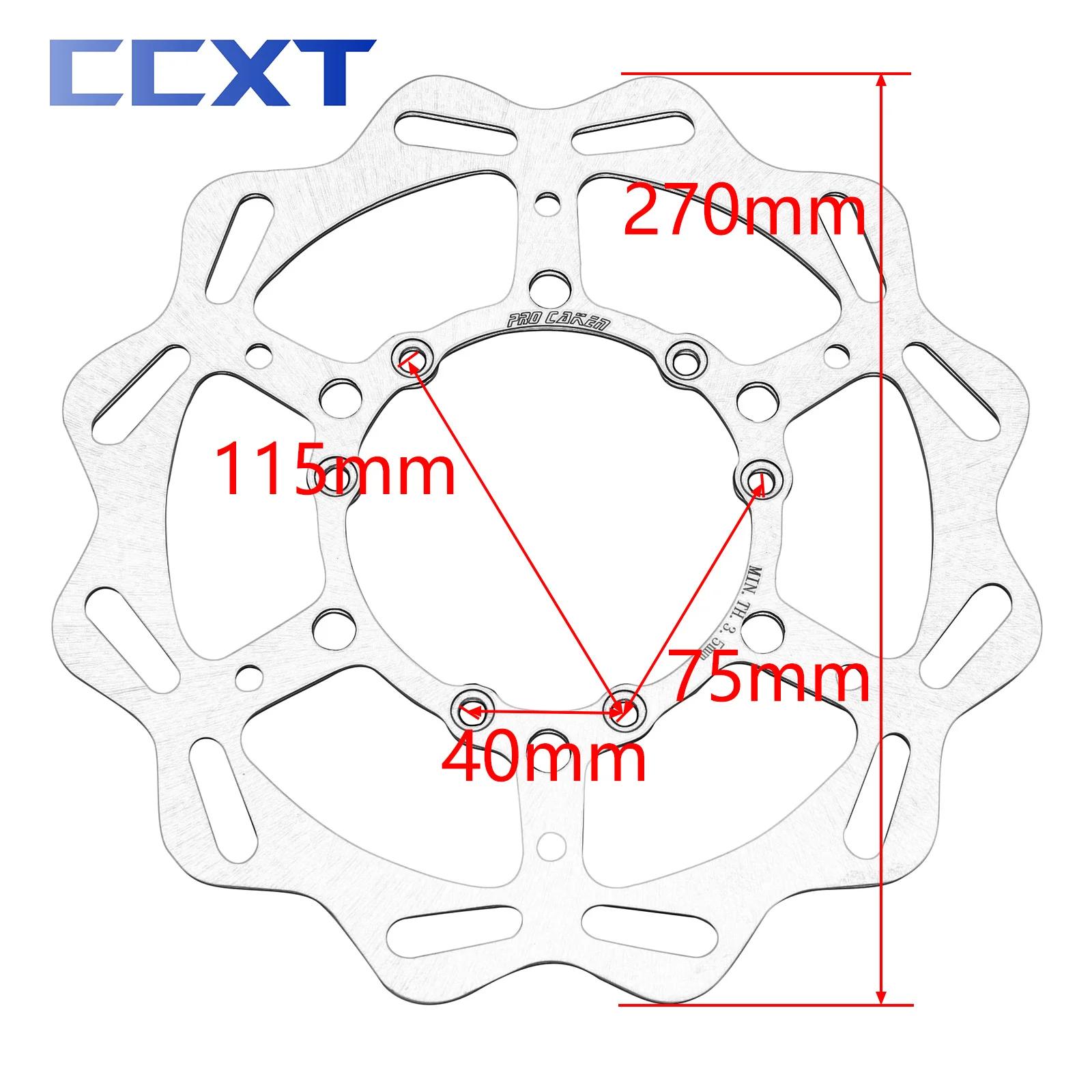 Rotor de disque de frein avant et arrière pour moto, Honda CR 125 250 125E 125R 250E 250R CRF 250R 4