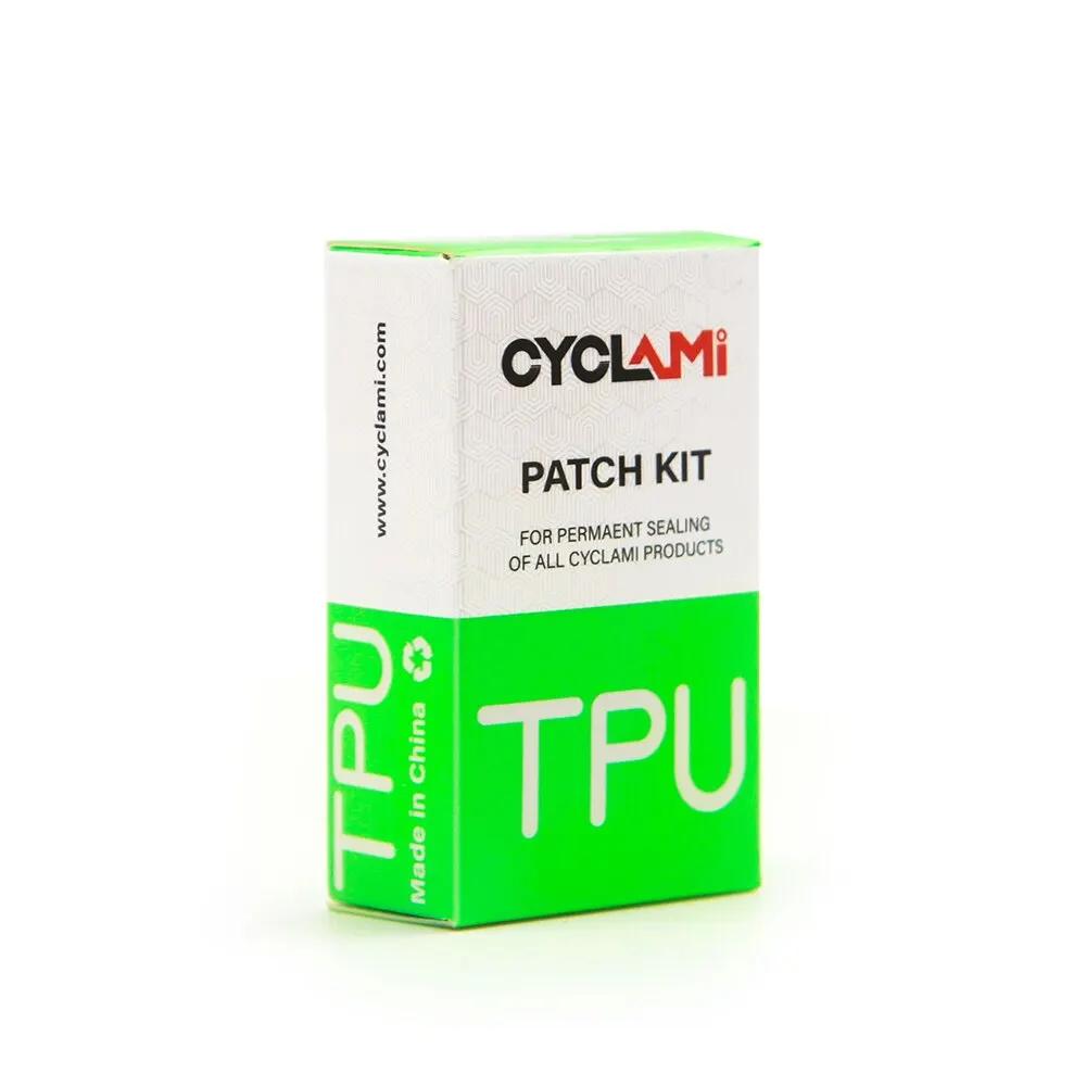 CYCLami Bike Tube Intérieur Pneu Patch Outils De Réparation Kit 8 Pièces Route VTT Pliant Vélo TPU M