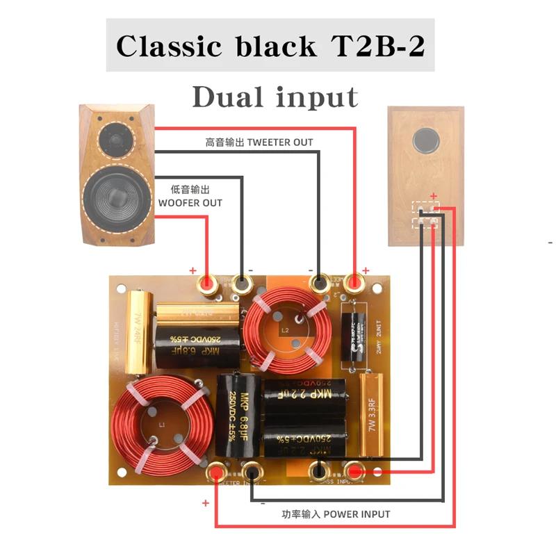 HIFIDIY – unité de haut-parleurs Hi-Fi 2 voies, tweeter + basse, diviseur de fréquence audio, filtre