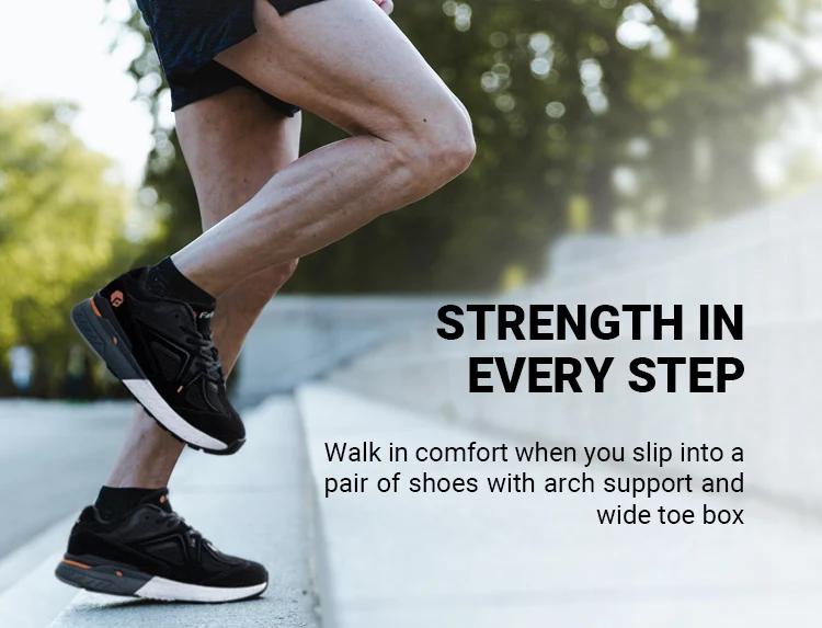 Fittington chaussures de marche Extra larges pour hommes respirant grande taille baskets de Sport an