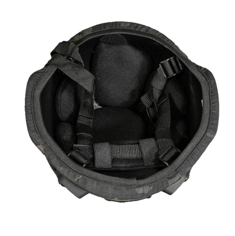 Housse de casque Multicam, housse de casque tactique Airsoft pour casque militaire MICH 2000, équipe