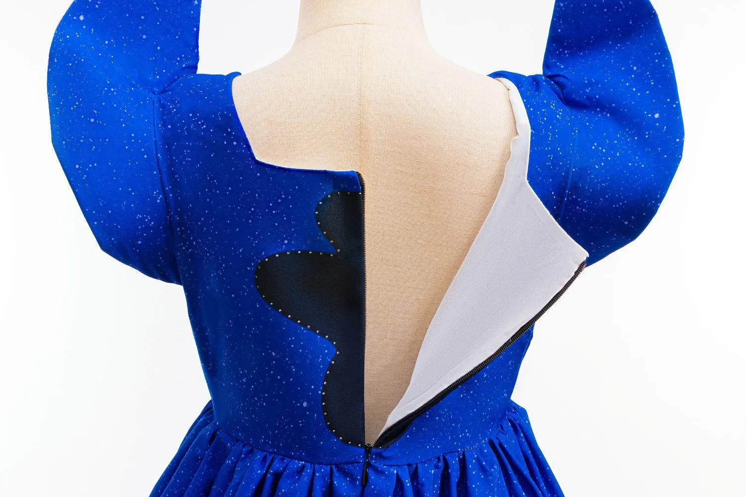 Robe fille dessin animé Disney point film robe Cosplay Costume scène Performance Halloween carnaval