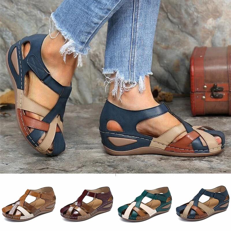 Sandales de sport à fermeture éclair, chaussures d'été, résistantes à l'usure, polyvalentes, pour la