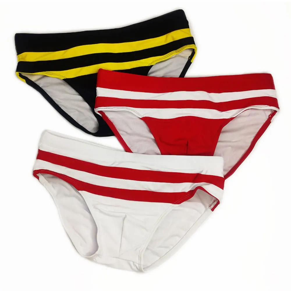 Slip de bain pour hommes, Sexy, avec dos ouvert, fermeture éclair, pantalon de plage, Sport, maillot