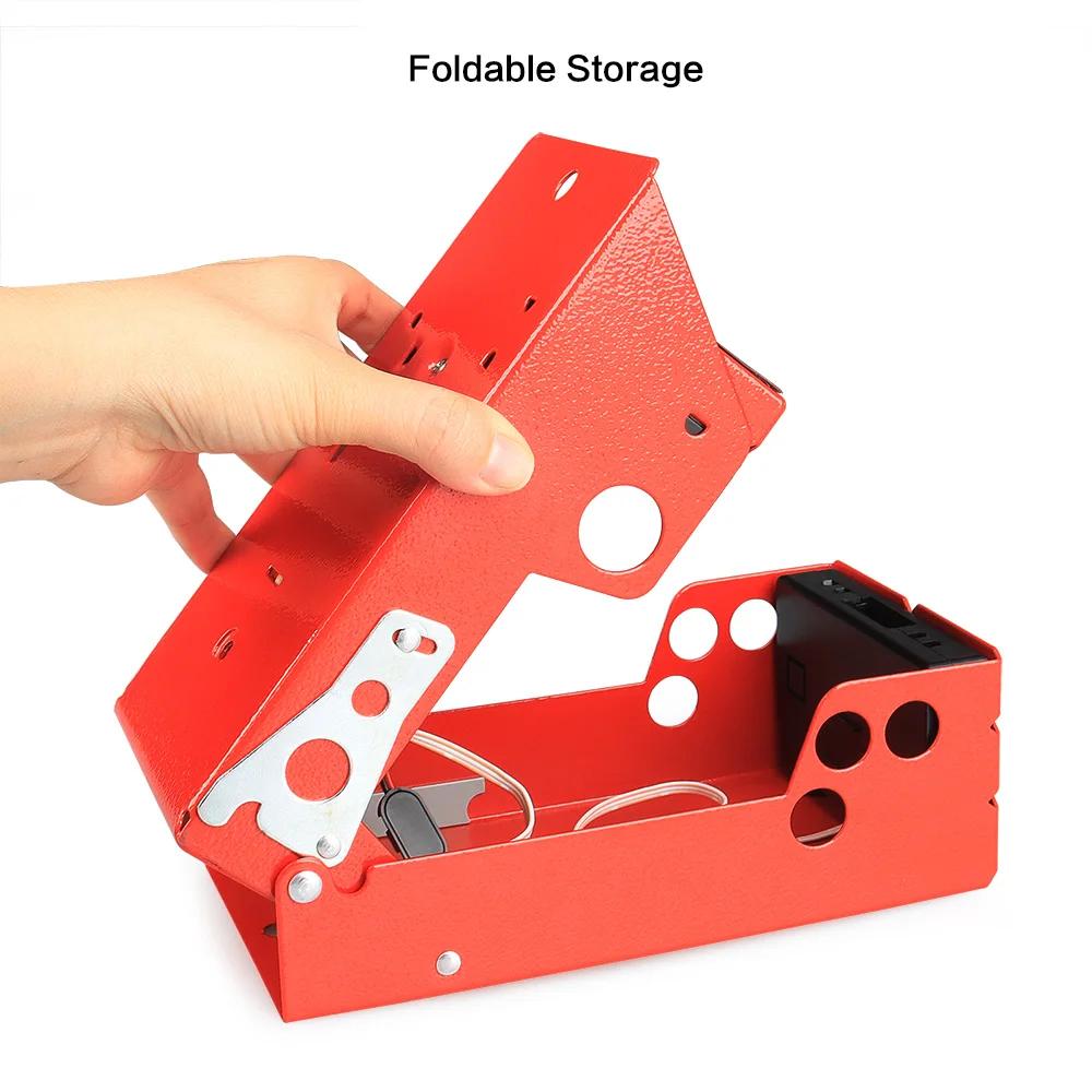 Mesures tactiques, fonction d'enregistrement de vitesse de balle, chronographe, couleur rouge, teste