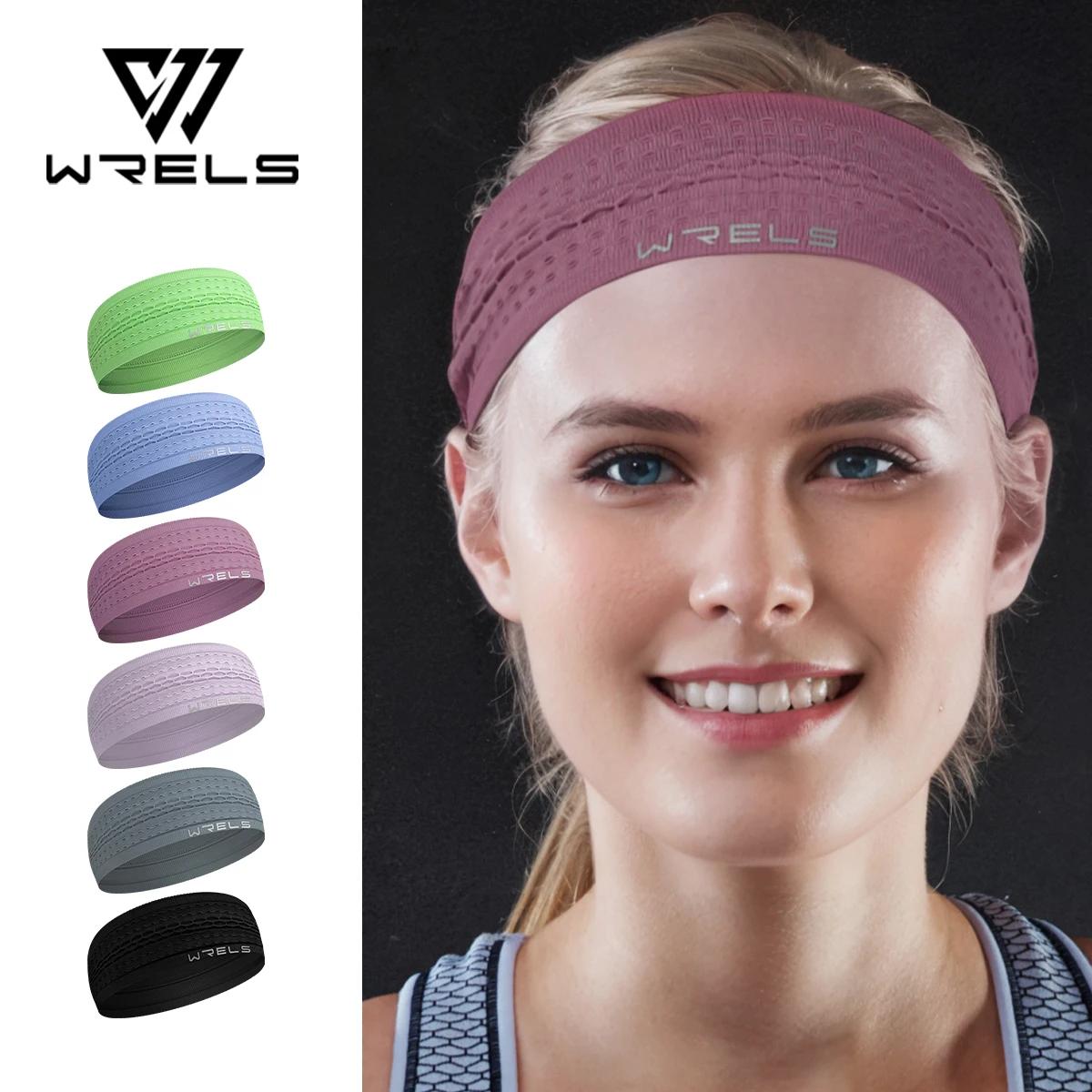Bandeau sport anti-dérapant homme femme évacuant humidité fitness course cyclisme yoga