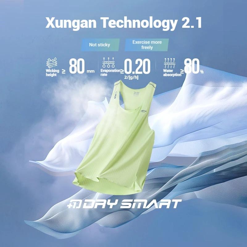 Gilet de sport pour hommes, flamme Air 361 degrés, Marathon d'été, course à pied, séchage rapide, Fi