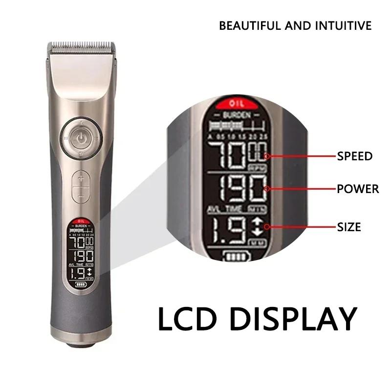 CODOS CHC 980 tondeuse à cheveux professionnelle sans fil Rechargeable hommes tondeuse à cheveux ave