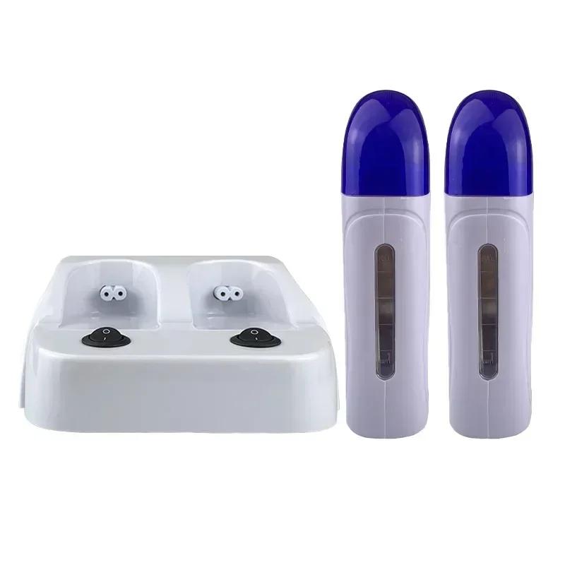 Rouleau dépilatoire 3 en 1, chauffe-cire, cartouche de cire rechargeable, Machine à fondre la cire,