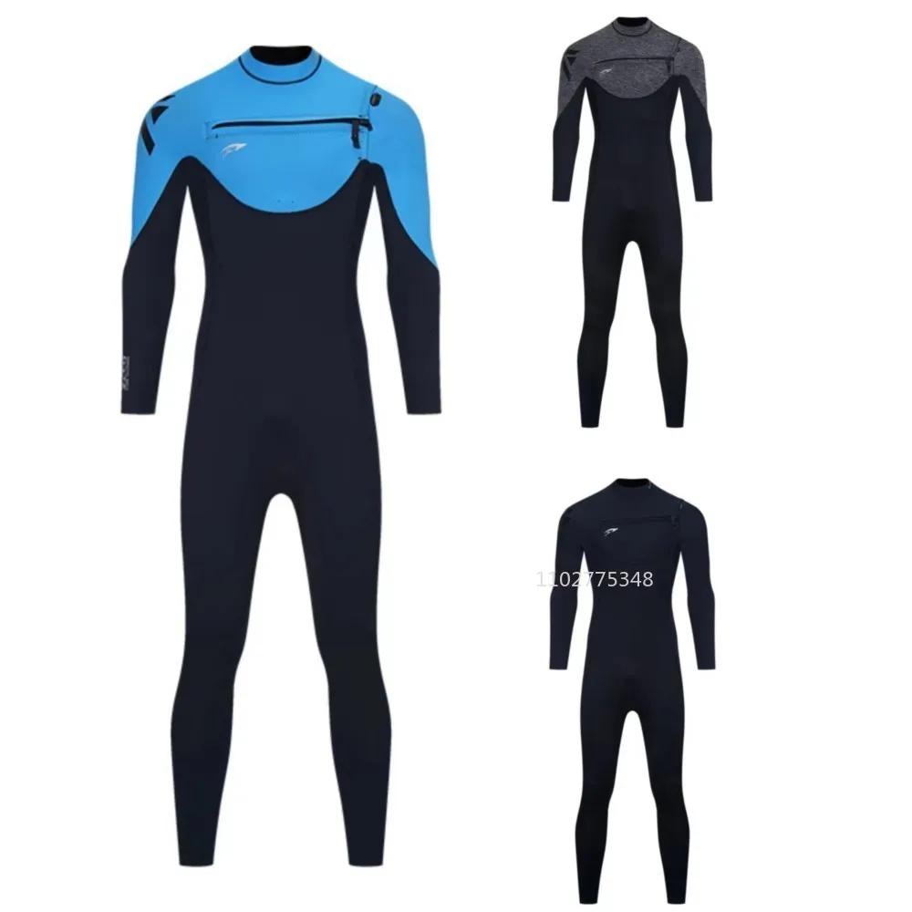 Hommes femmes néoprène combinaisons 3/2MM Surf combinaison tuba maillots de bain hiver haute élastic