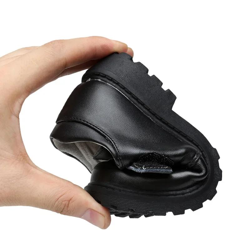 Nouveaux garçons chaussures en cuir Style britannique Performance scolaire enfants chaussures de fêt