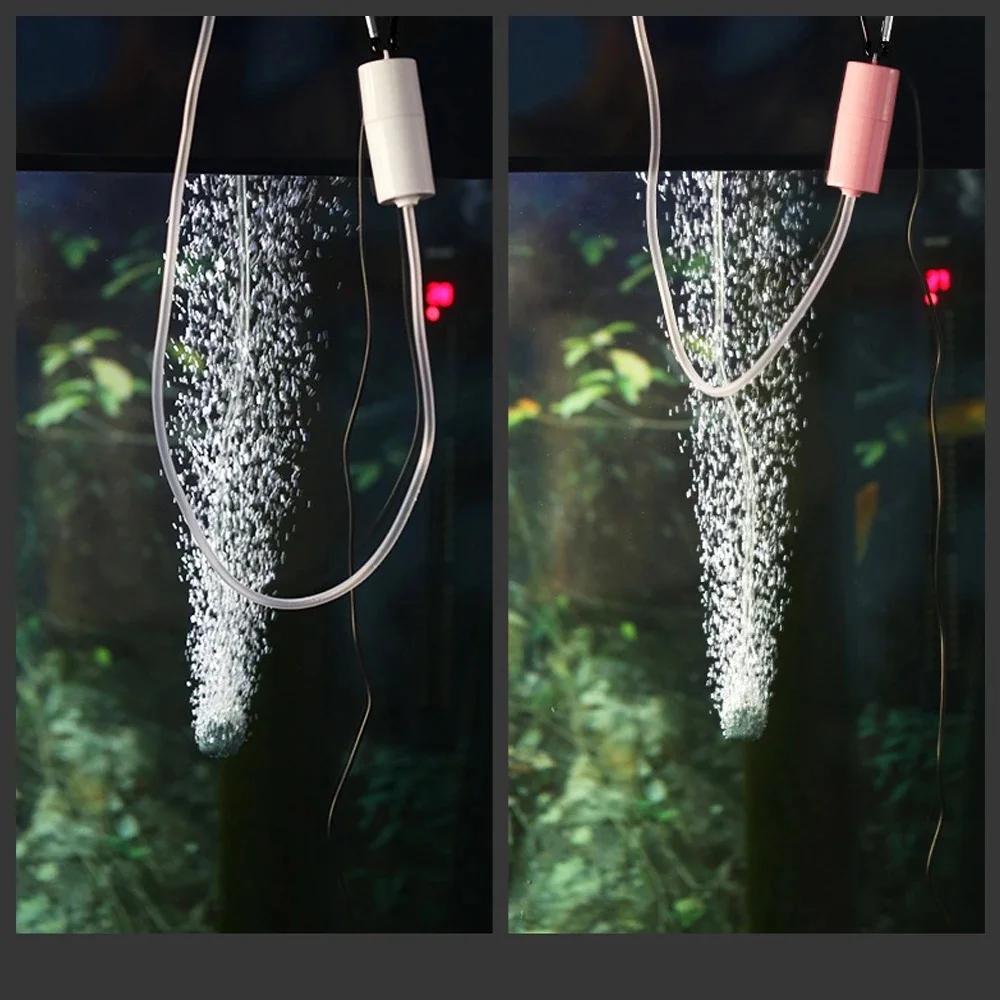 Pompe à Air USB pour Aquarium, compresseur d'air silencieux, Mini oxygénateur Portable, aérateur d'o
