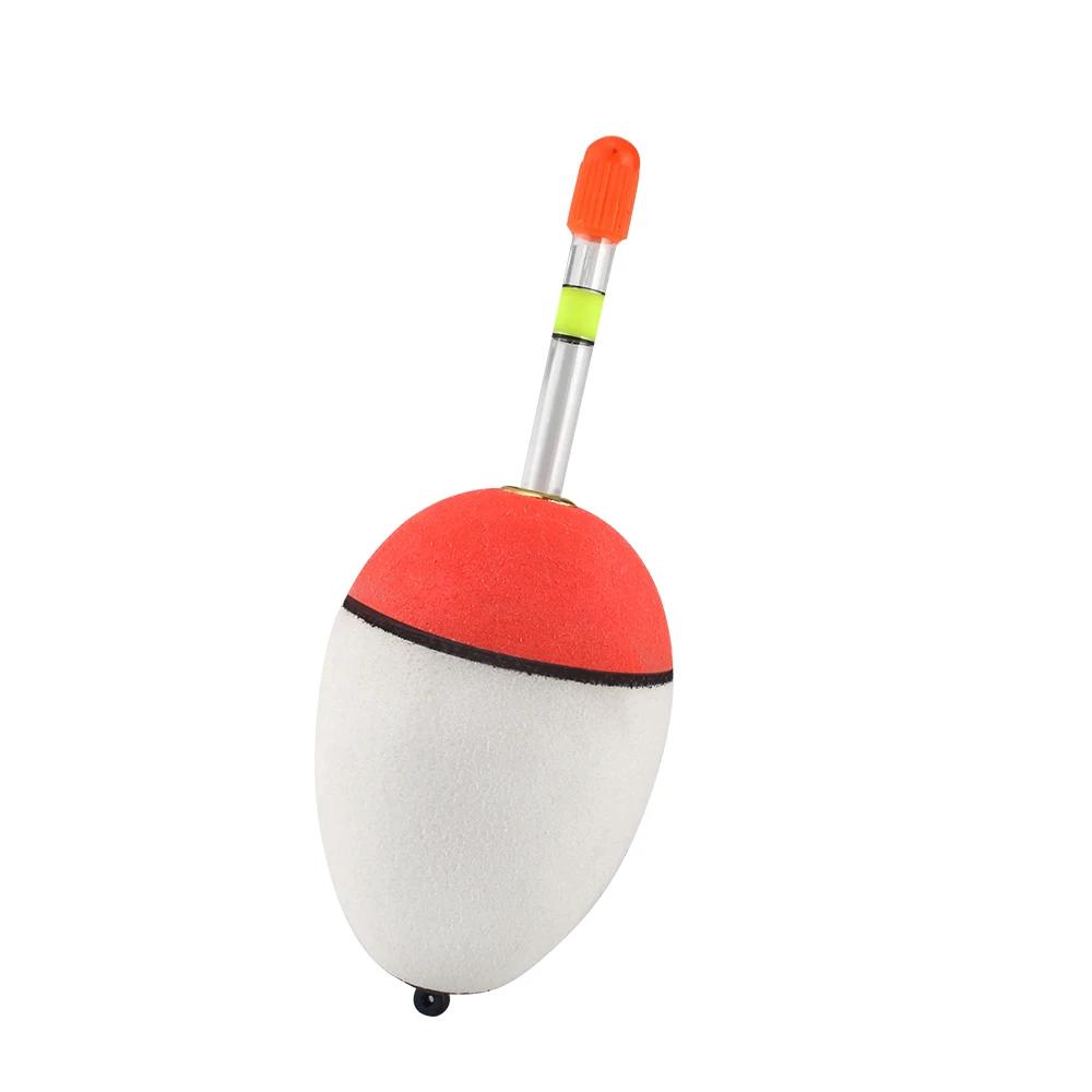 DNDYUJU 3 pièces flotteur de pêche haute qualité EVA bouée lumineuse Tube appât de poisson pour la p