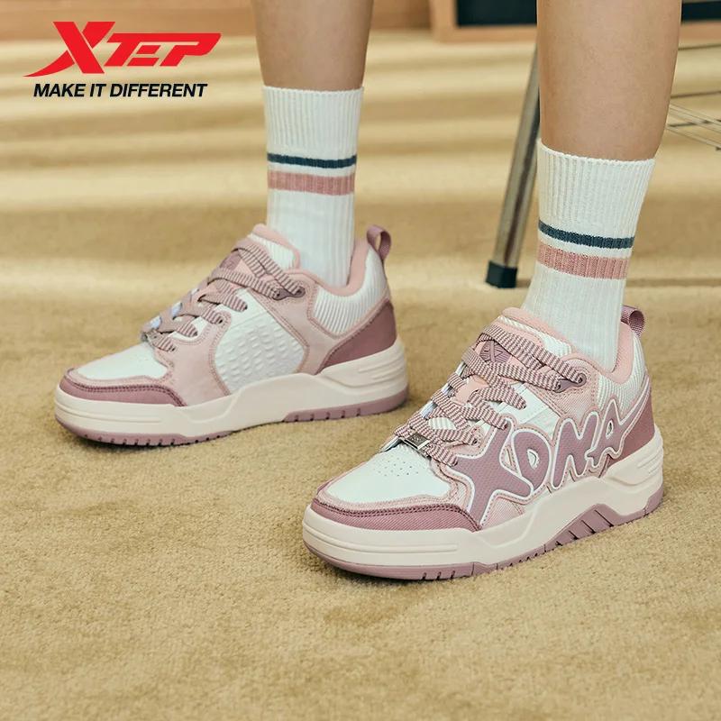 Chaussures sport femmes Xtep Oubao hiver - Baskets running rétro coussin rebond mode 976418330004