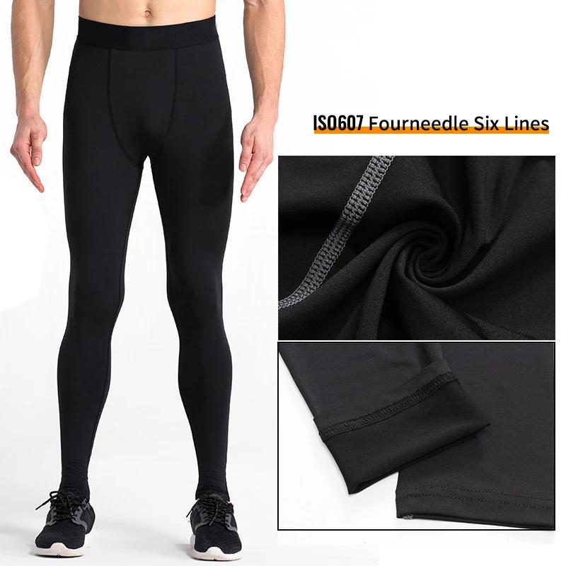 Pantalon de compression SONECHOKI pour homme, leggings de sport, entraînement, gym, tissu respirant,