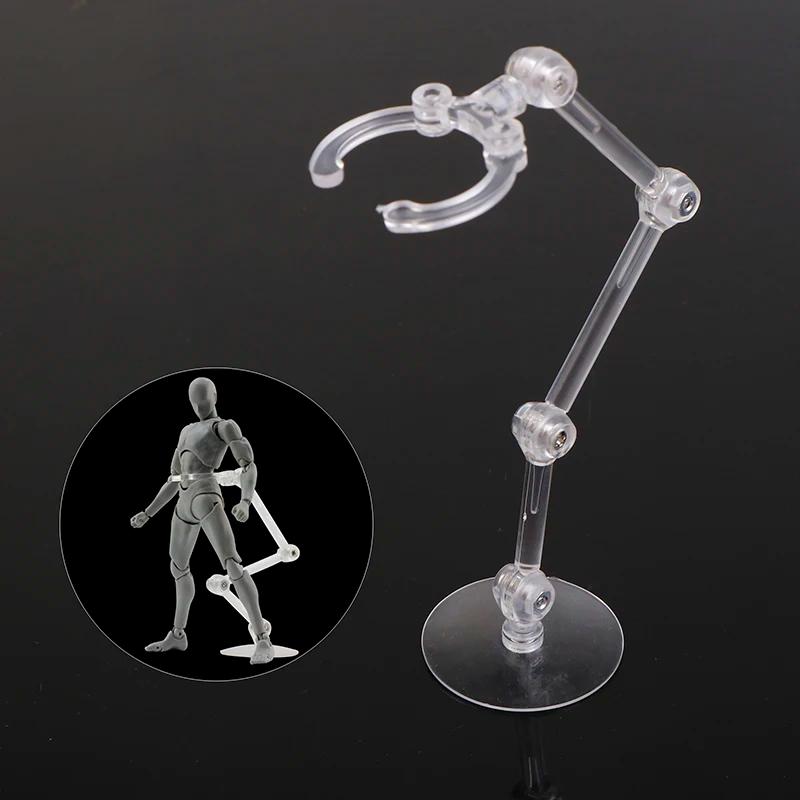 Support transparent pour figurine d'action, socle de piédestal pour SH Figuart, présentoir de modèle