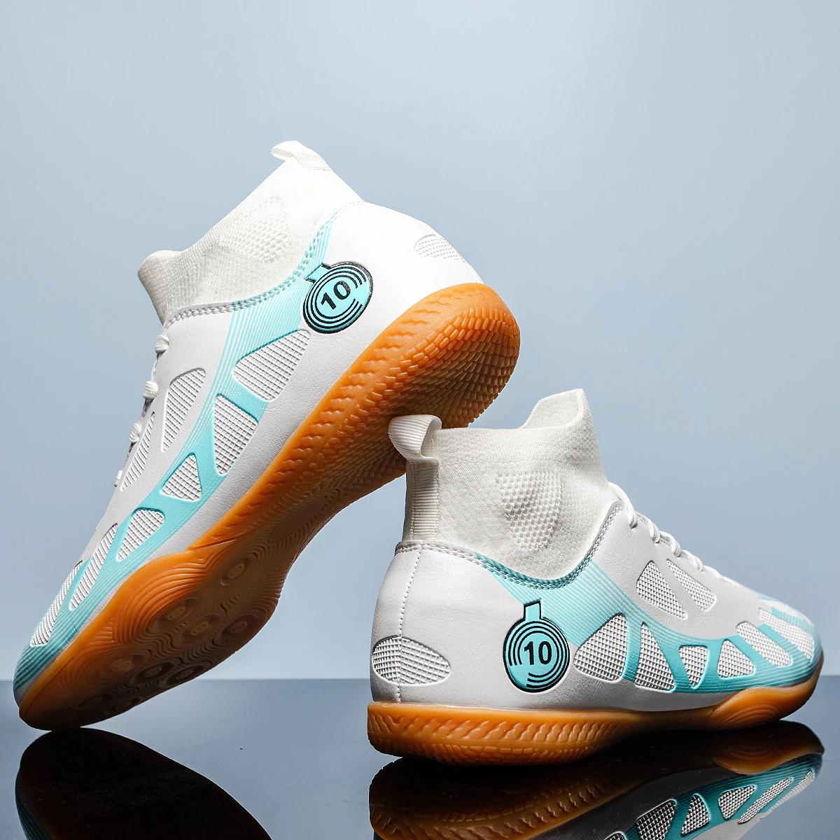 Chaussures de football intérieur IC pour hommes - Semelle antidérapante et résistante à l'usure